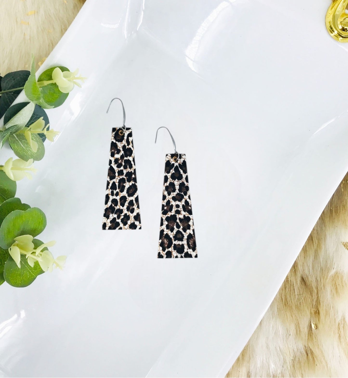 Cork Leather Earrings - E19-1605