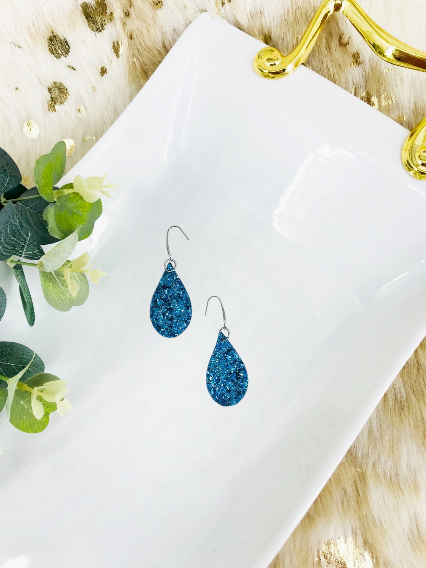 Chunky Glitter Earrings - E19-1633