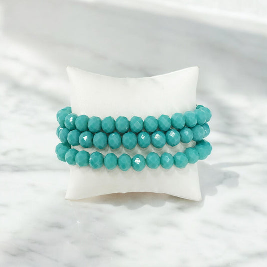 Multi-Strand Stretchy Bracelet - B166