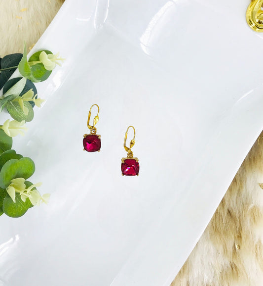 Rhinestone Dangle Earrings - E19-167