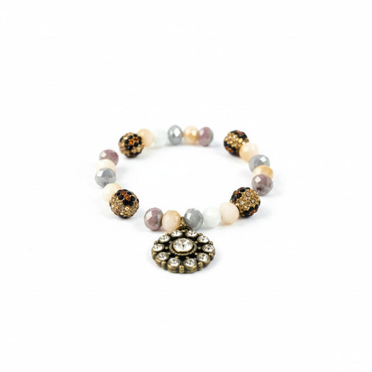 Multi Color Topaz Stretch Bracelet
