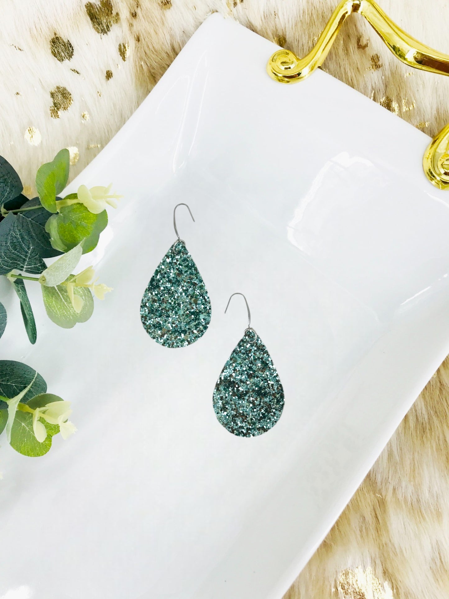 Chunky Glitter Earrings - E19-1724