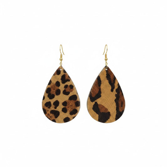Golden Prowl Classic Teardrop Earrings