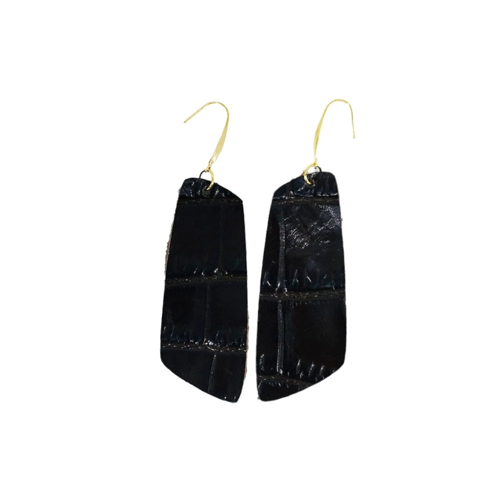 Alligator Bar Drop Earrings