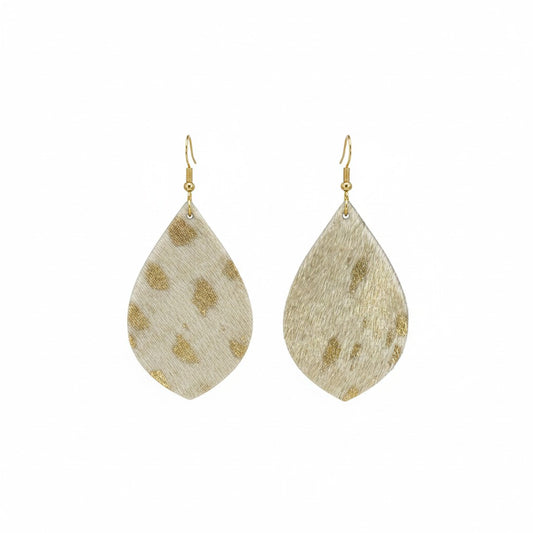 Golden Gleam Classic Teardrop Earrings