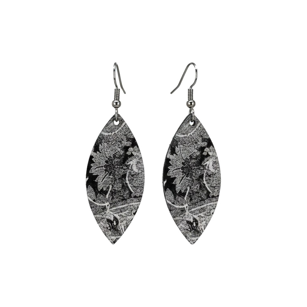Genuine Leather Earrings - E19-210