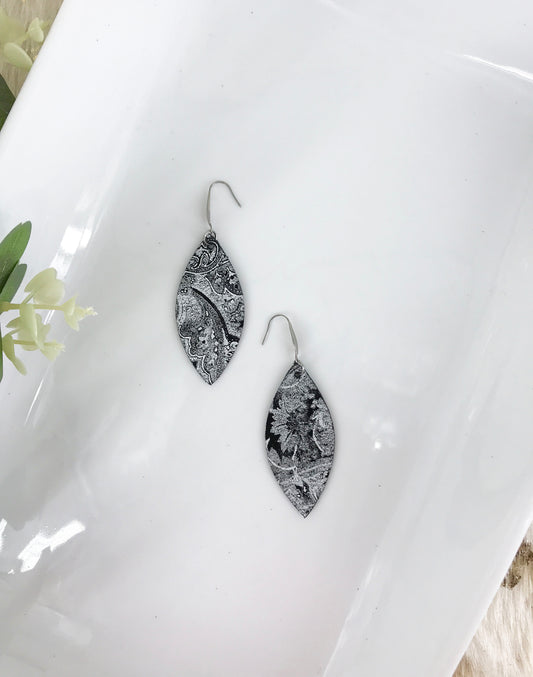 Genuine Leather Earrings - E19-210