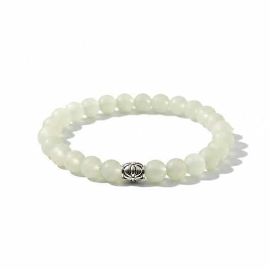 Pale Sage Druzy Bracelet