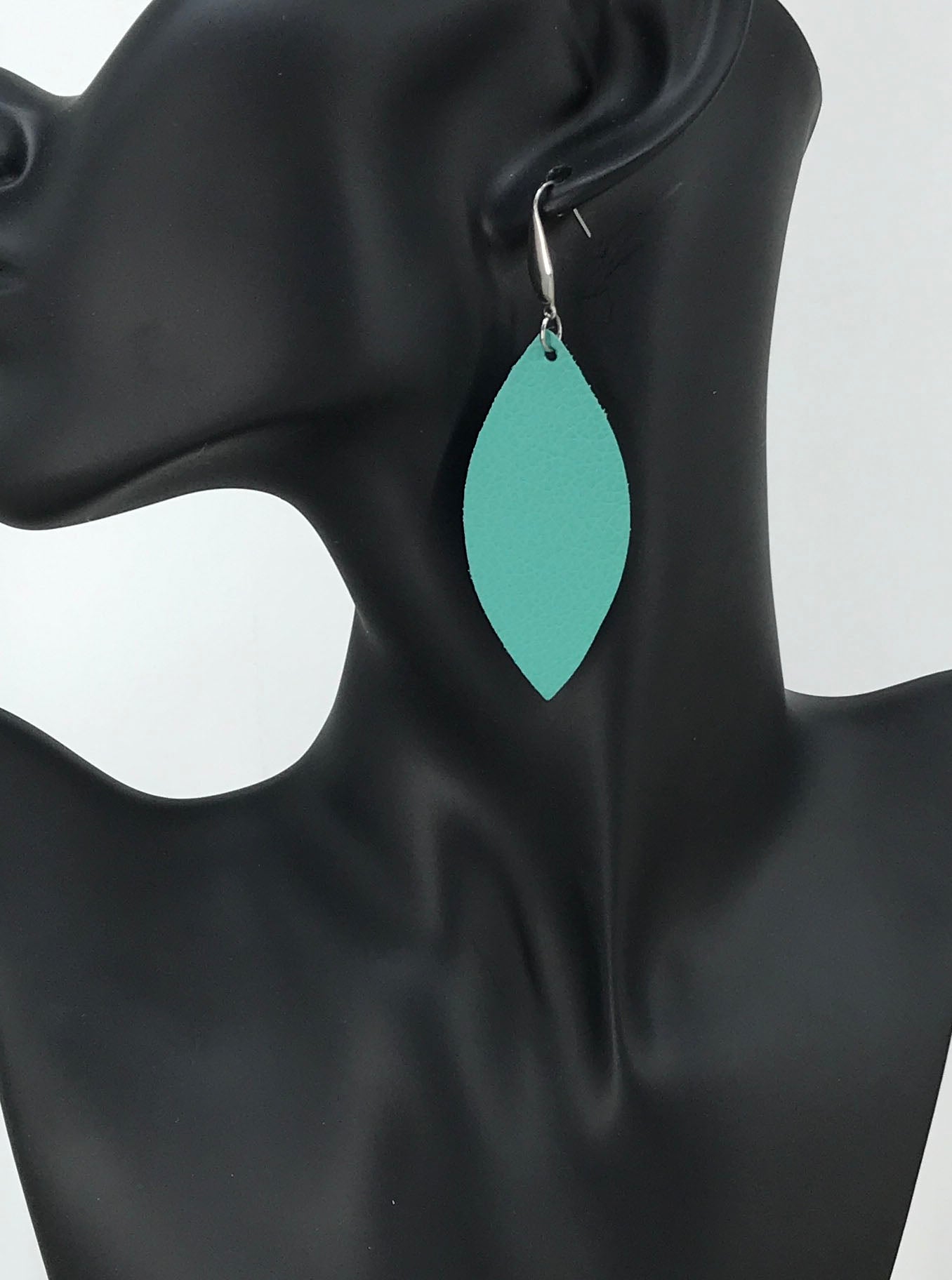 Genuine Leather Earrings - E19-216