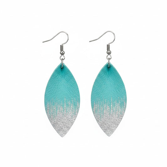 Genuine Leather Earrings - E19-223