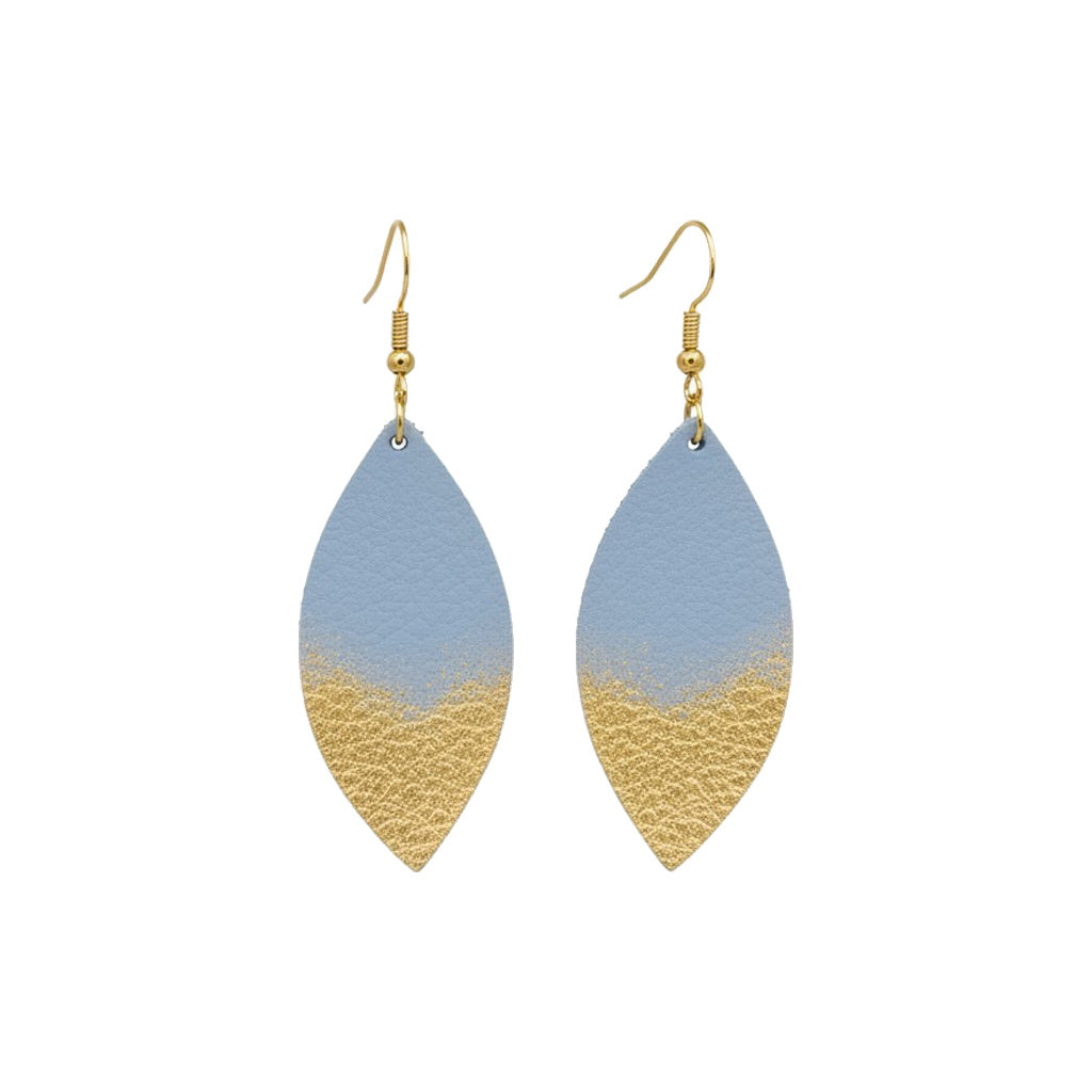 Genuine Leather Earrings - E19-225