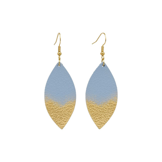 Genuine Leather Earrings - E19-225