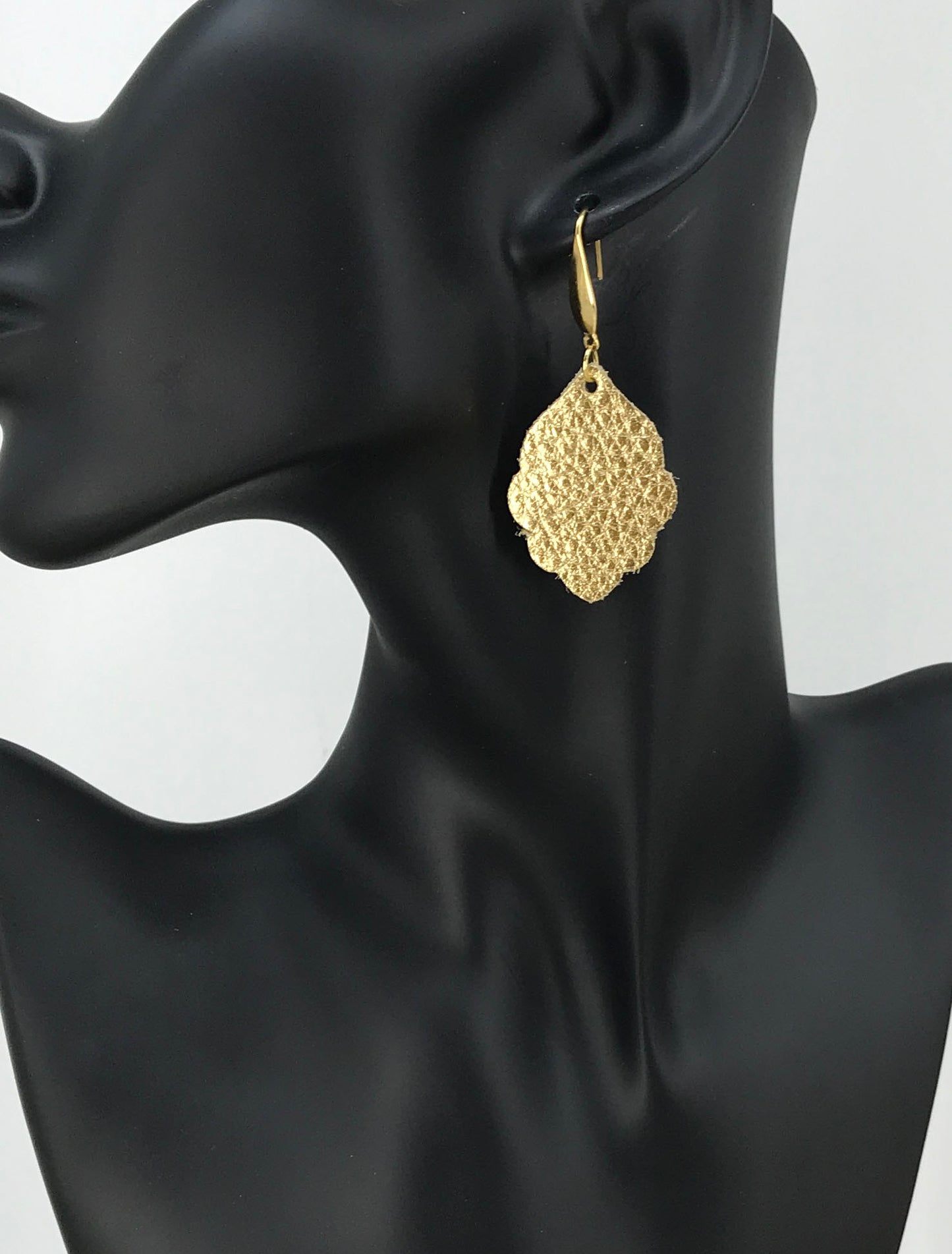 Genuine Leather Earrings - E19-2364