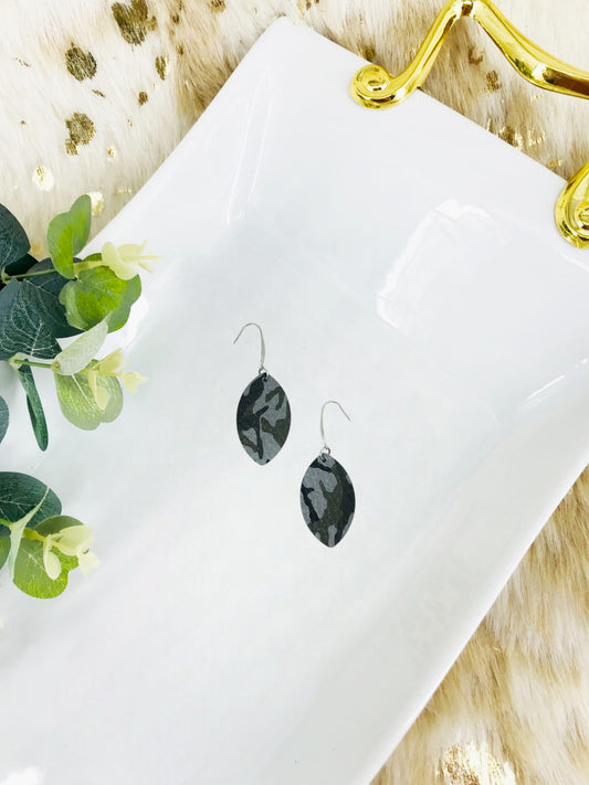 Genuine Leather Earrings - E19-2612