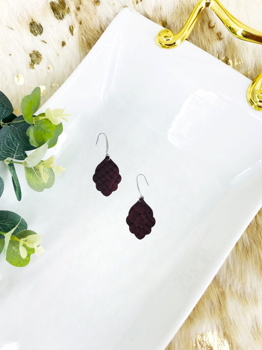 Genuine Leather Earrings - E19-2666