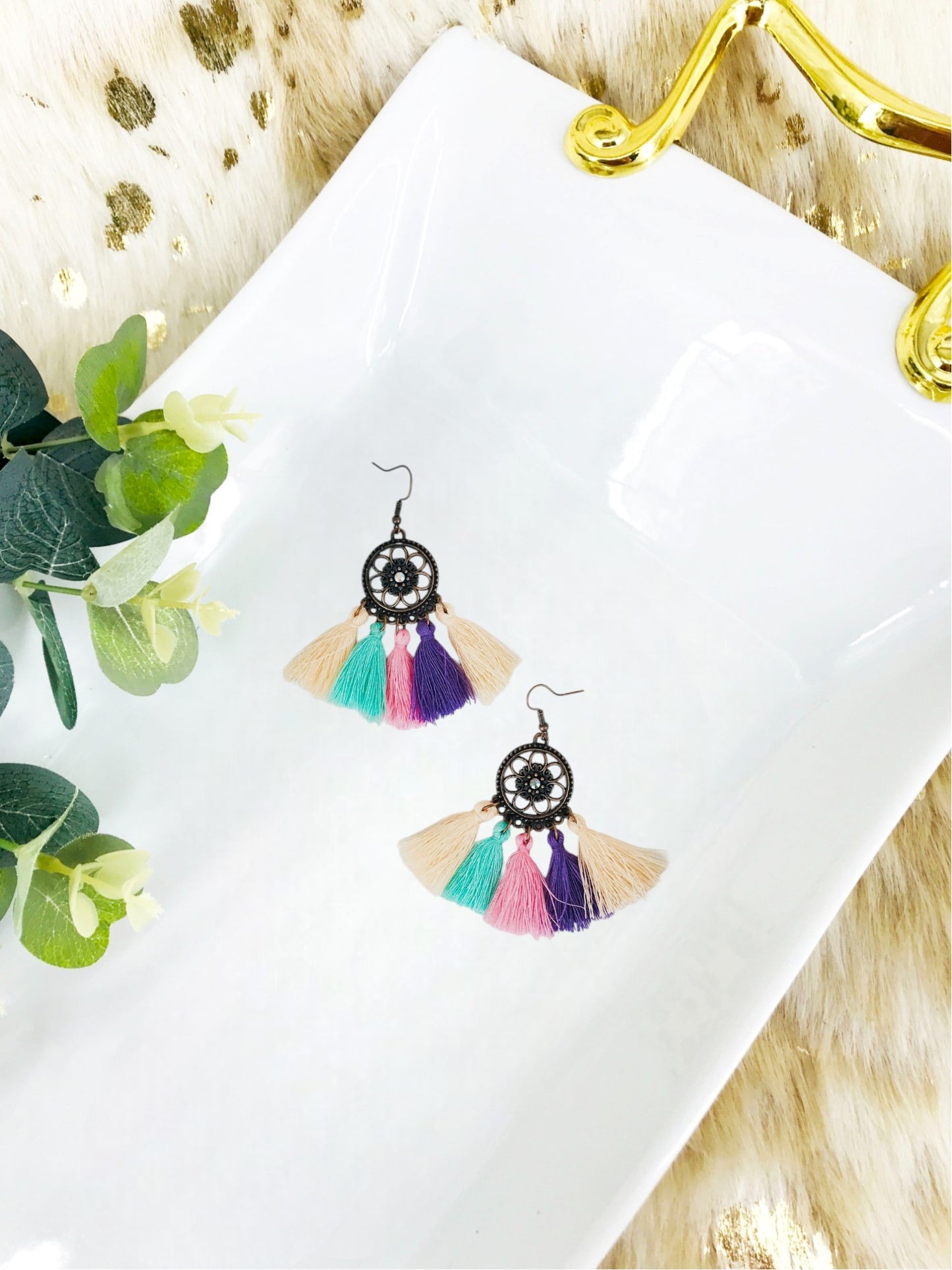 Bohemian Style Tassel Earrings - E19-2733