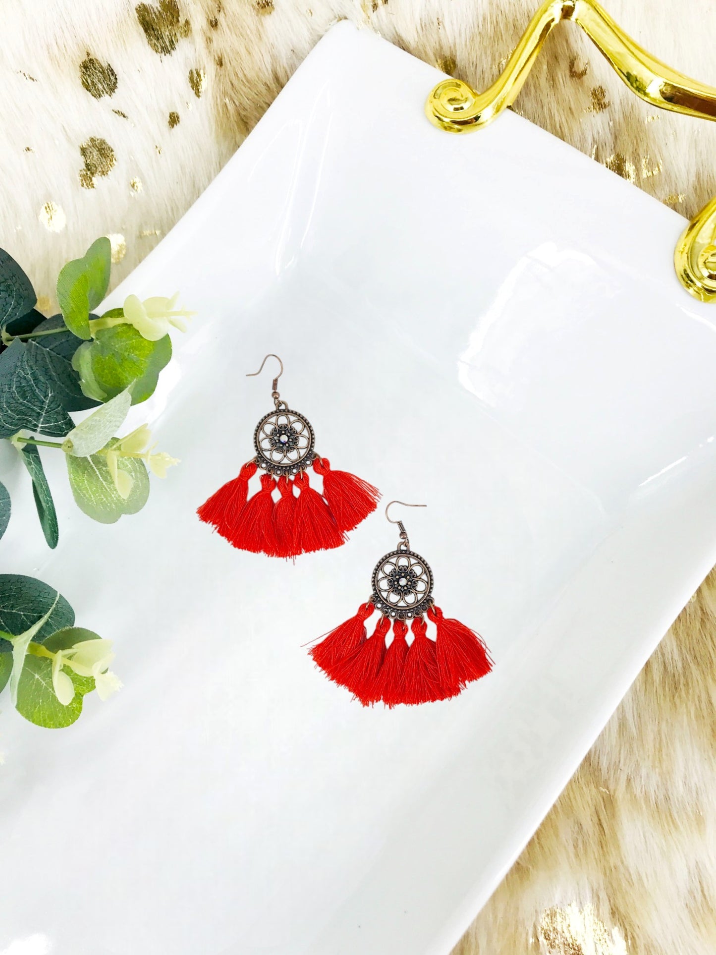 Bohemian Style Tassel Earrings - E19-2751