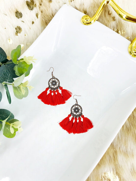 Bohemian Style Tassel Earrings - E19-2751