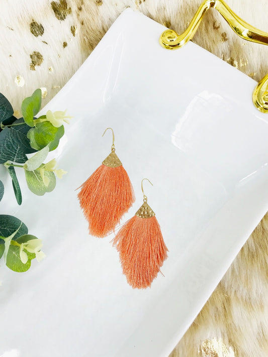 Large Tassel Pendant Earring - E19-2765