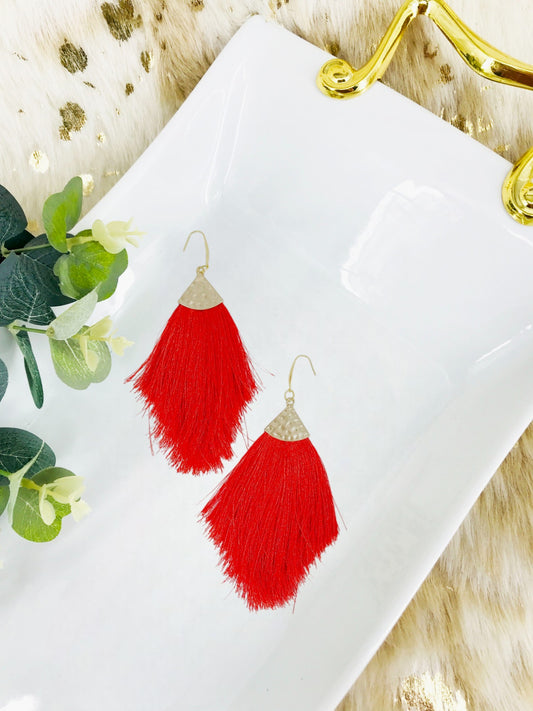Large Tassel Pendant Earring - E19-2786