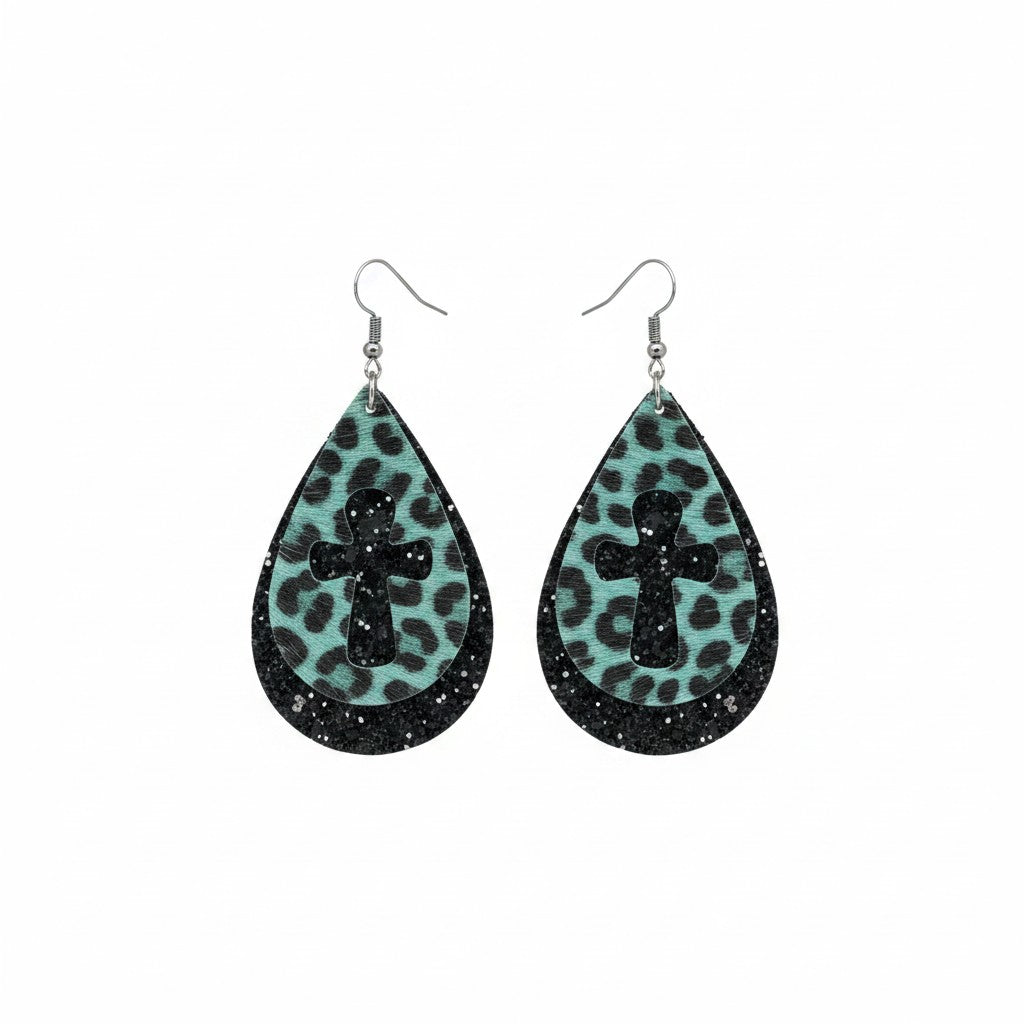 Mint Wild Faith Spark Earrings