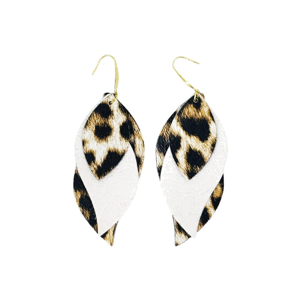 Wild Elegance Layered Statement Earrings