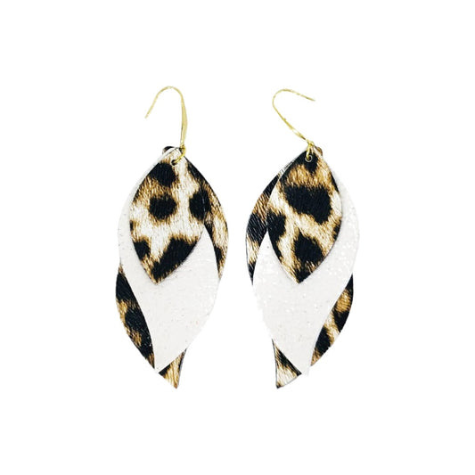 Wild Elegance Layered Statement Earrings