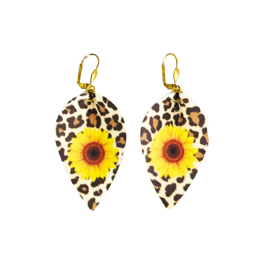 Sunflower Wild Bloom Earrings