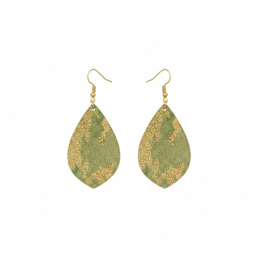Sunny Basil Marquise Earrings