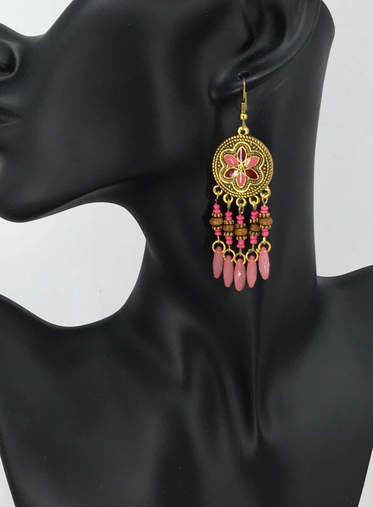 Bohemian Dangle Earrings - E19-3096