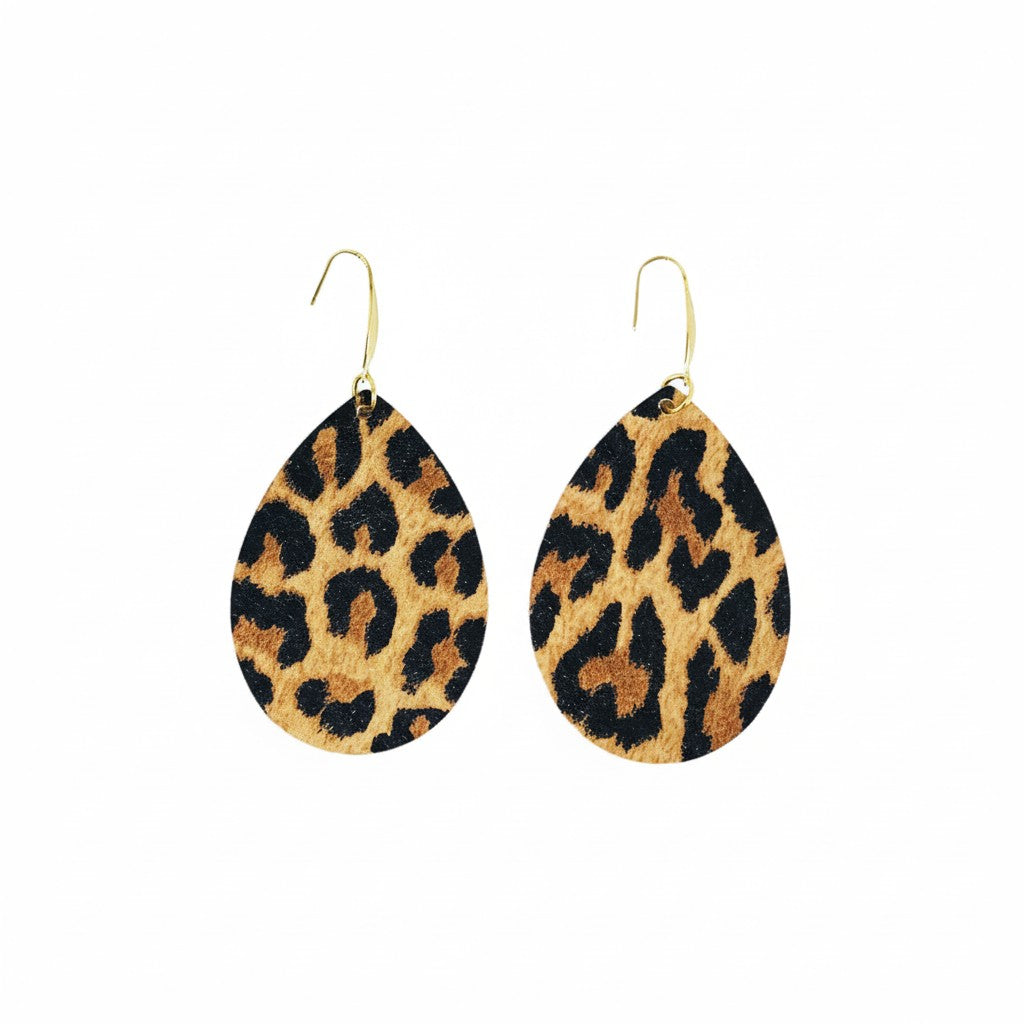 Tawny Wild Teardrop Earrings