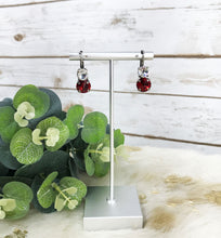 Load image into Gallery viewer, Double Crystal Earrings - E19-3731
