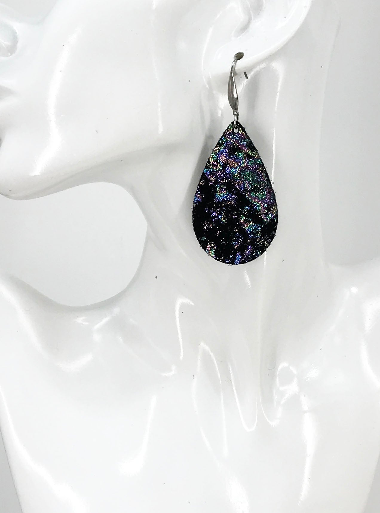 Northern Lights Leather Earrings - E19-3856