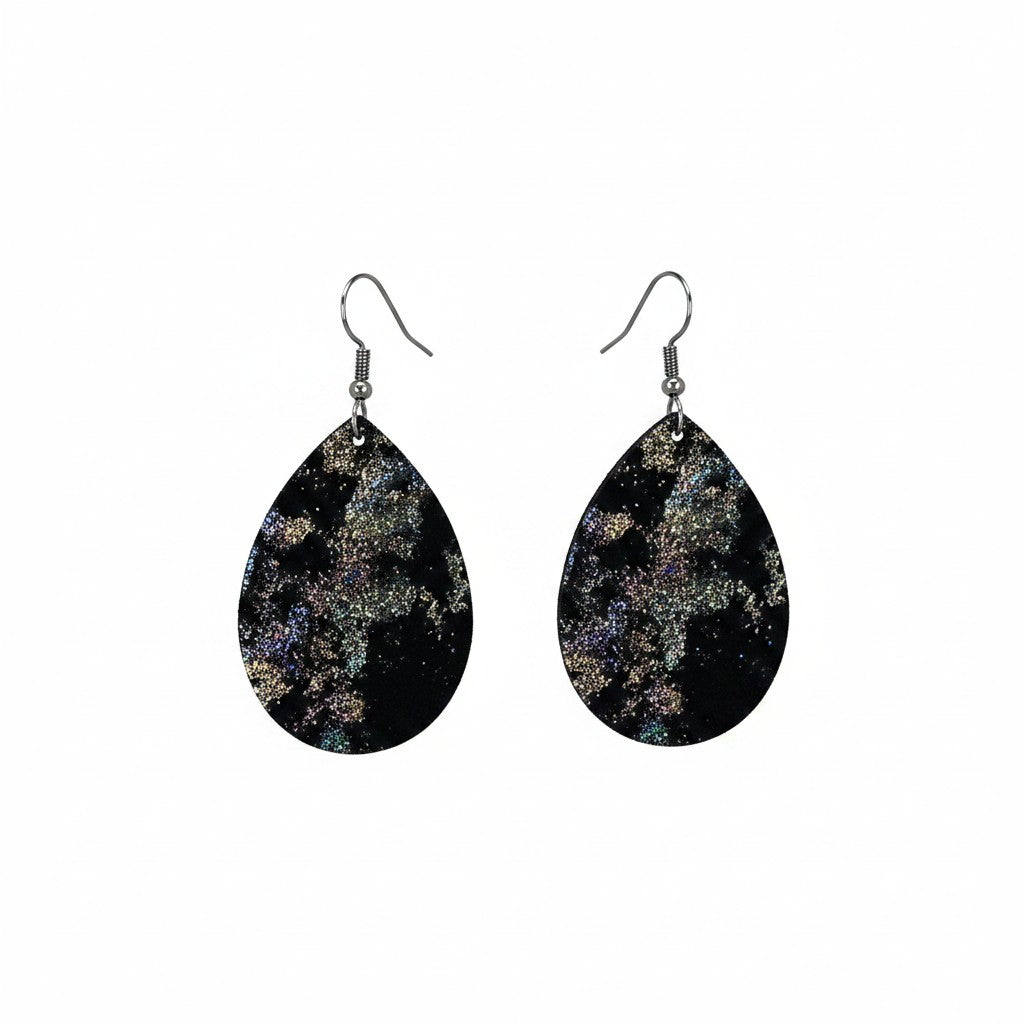 Northern Lights Spectrum Teardrop Earrings