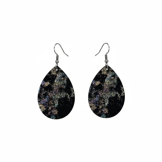 Northern Lights Spectrum Teardrop Earrings