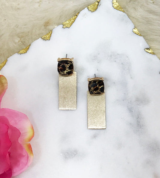 Pendant Stud Earrings - E19-3923