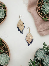 Load image into Gallery viewer, Genuine Leather Earrings - E19-394