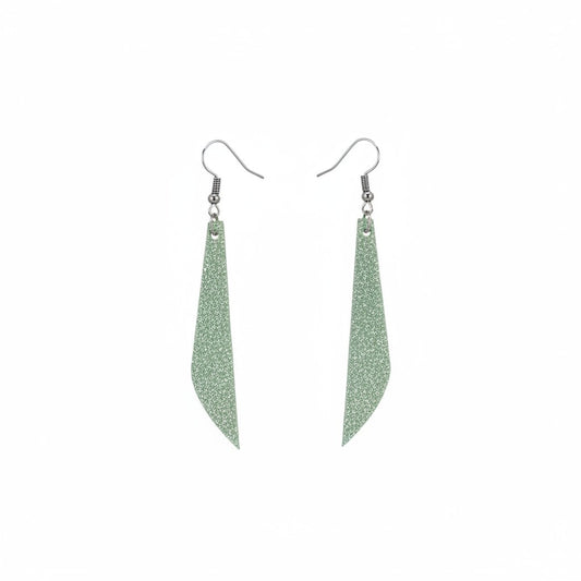 Genuine Leather Drop Earrings - E19-410