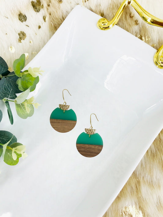 Half Moon Pendant Earrings - E19-4116
