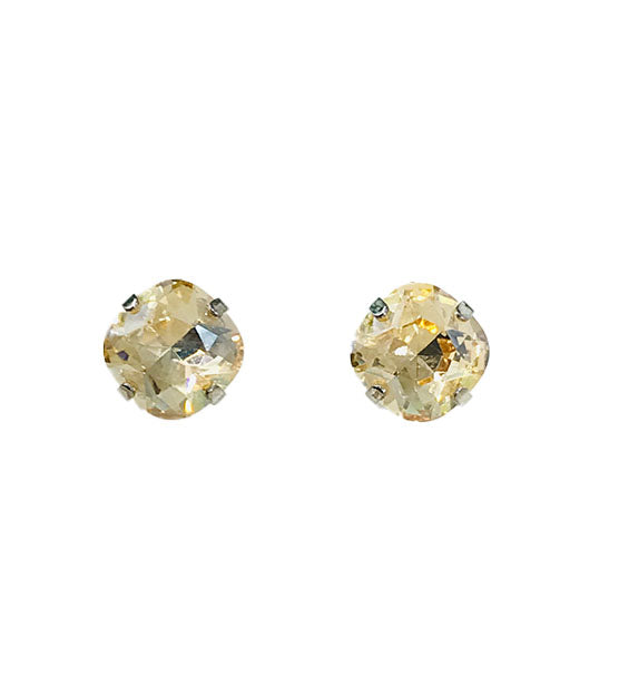Moonlight Crystal Stud Earrings