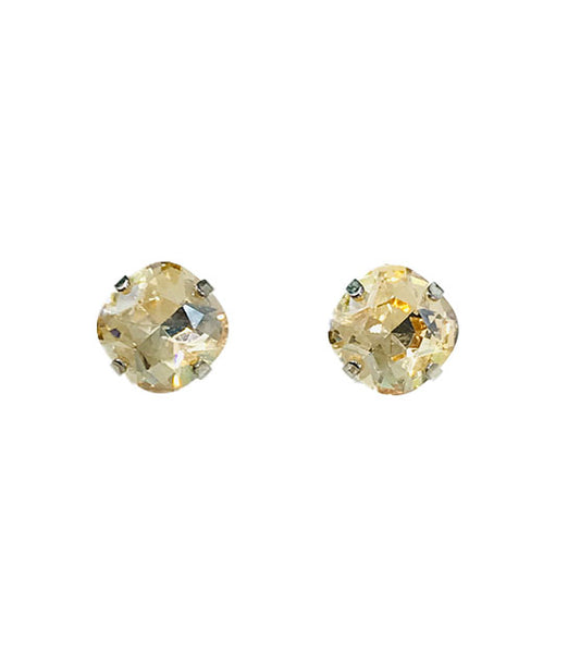 Moonlight Crystal Stud Earrings