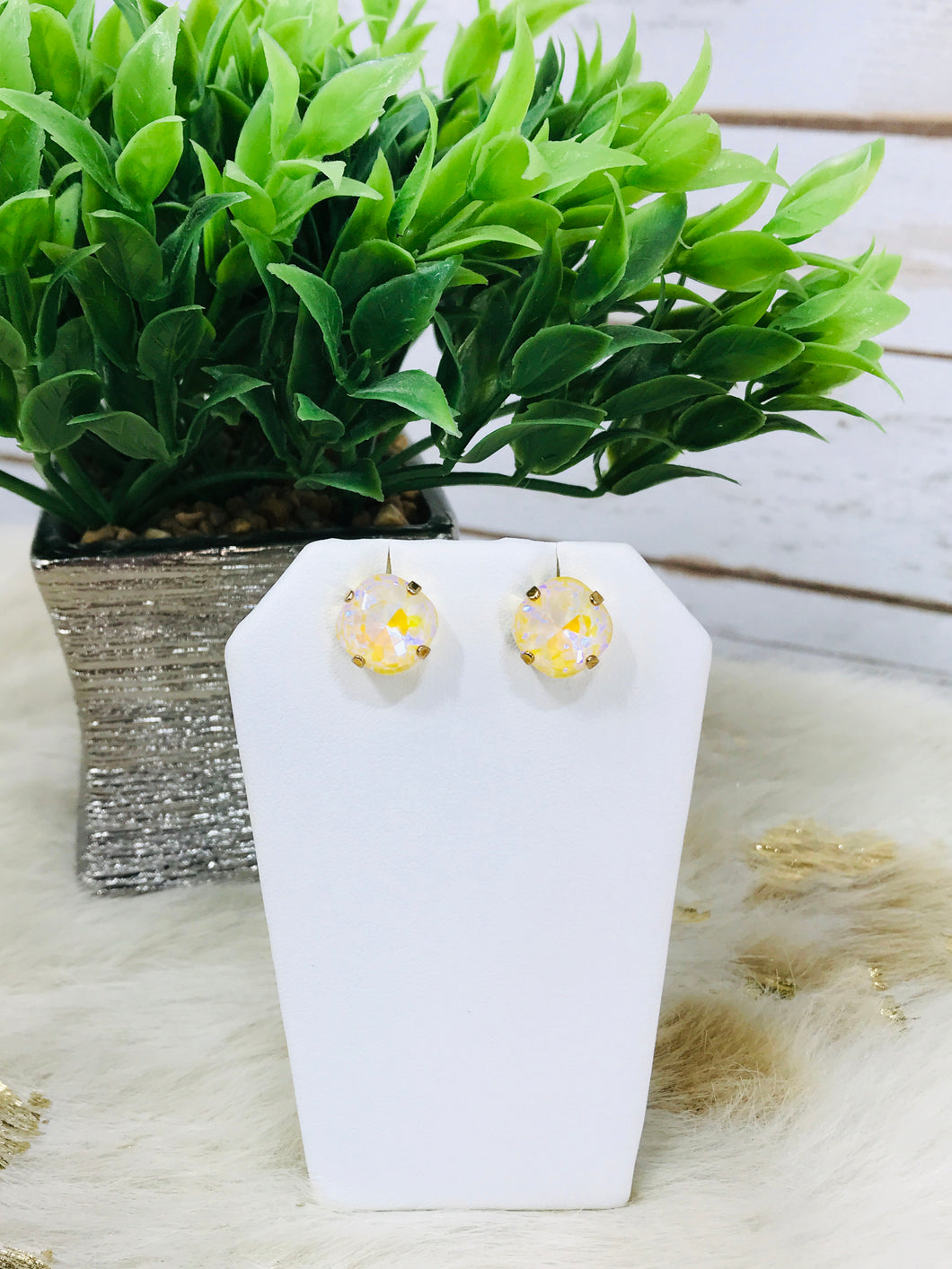 Swarovski Crystal Stud Earrings - E19-4201