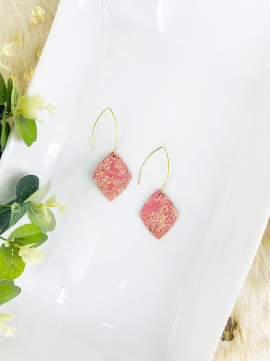 Genuine Leather Earrings - E19-422
