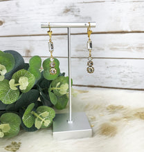 Load image into Gallery viewer, Crystal Pendant Earrings - E19-4257