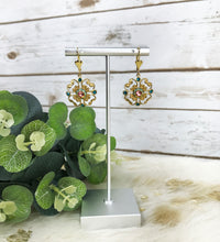 Load image into Gallery viewer, Crystal Pendant Earrings - E19-4259