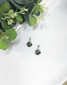 Cushion Cut Crystal Earrings - E19-4299