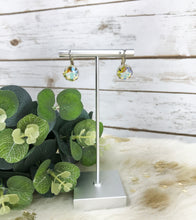 Load image into Gallery viewer, Cushion Cut Crystal Earrings - E19-4302