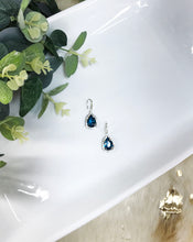 Load image into Gallery viewer, Pave &amp; Rhinestone Pendant Earrings - E19-4478