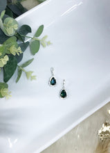 Load image into Gallery viewer, Pave &amp; Rhinestone Pendant Earrings - E19-4482