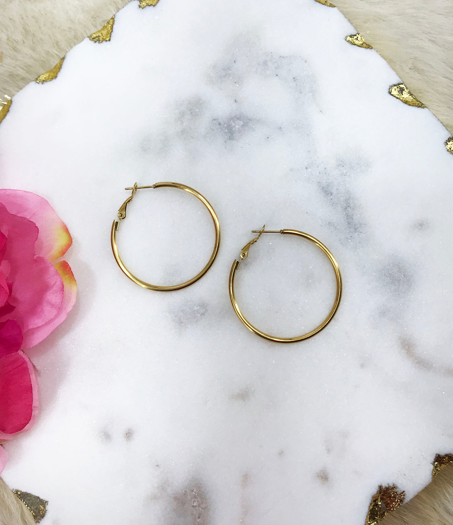 1.5" Stainless Steel Hoops